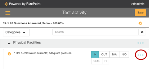 Select the ellipsis points