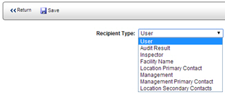 Recipient Types