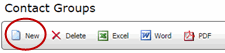 Click "New" to create a new Contact Group
