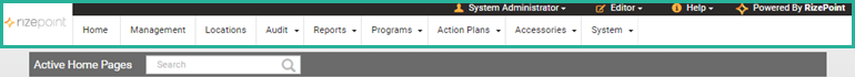Responsive Header and Main Menu