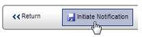 Initiate Notification button