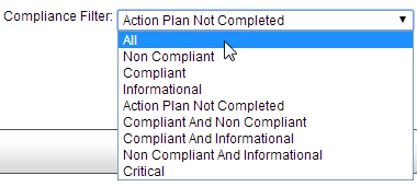 Compliance Filter