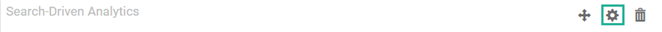 Click the EDIT WIDGET CONFIGURATION button