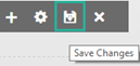 Click the SAVE CHANGES icon