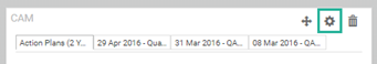 Click the EDIT WIDGET CONFIGURATION icon