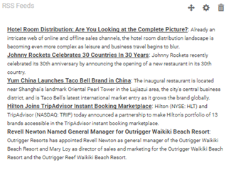 View the RSS Feeds widget View the RSS Feeds widget